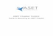 Guide to Becoming an ASET Chapter