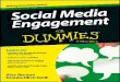 Social Media Engagement For Dummies Chapter 1