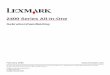 2400 Series All-In-One - Lexmark