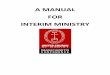 A MANUAL FOR INTERIM MINISTRY - Amazon Web Services