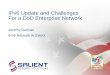 IPv6 Update and Challenges For a DoD Enterprise Network