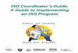 IAQ Coordinatorâ€™s Guide: A Guide to Implementing an IAQ