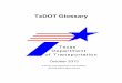 TxDOT Glossary - Search - Texas Department of Transportation