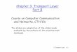 Chapter 3: Transport Layer Part B - Chalmers