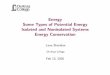 Energy Some Types of Potential Energy Isolated and 