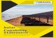 Solar Capability Statement - DRASOL