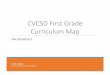 CVCSD First Grade Curriculum Map