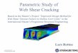 Structural Engineering Parametric Study of Web Shear Cracking