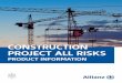 Construction Project All Risks Product Information