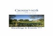 Meetings & Events Package (PDF) - Crosswinds Golf and Country