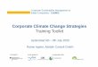 Corporate Climate Change Strategies Training Toolkit