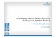 Arianespace Launch Service Operator Policy for Space Safety