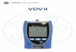 VDV II Guide d’utilisation Bedienungsanleitung Manual de 