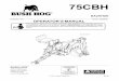 75CBH Backhoe Book - Bush Hog