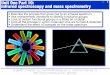 Unit One Part 10: infrared spectroscopy and mass spectrometry