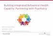 Building Integrated Behavioral Health Capacity: Partnering 