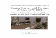 THE PAPERS OF PRESIDENT JIMMY CARTER Jimmy Carter and 