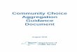 Community Choice Aggregation Guidance Document