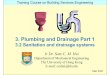 3. Plumbing and Drainage Part 1