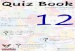 Quiz Book #12 - Wooden Spoon Quizzes