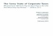 The Sorry State of Corporate Taxes - Citizens for Tax Justice
