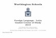 Latin Graded Course of Study