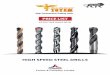 HigH Speed Steel drillS - chandcompany.com