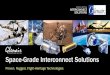 Space-Grade Interconnect Solutions