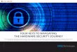 FOUR KEYS TO NAVIGATING THE HARDWARE SECURITY JOURNEY