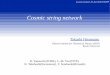 Cosmic string network - Kyoto U