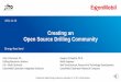 Creating an Open Source Drilling Community