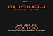 MX SERIES SIX100 - Musway