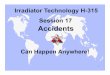 0497 - H315 - Irradiator Technology - 17 - Accidents