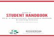 2020-21 STUDENT HANDBOOK - uh.edu