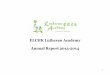 ELCHK Lutheran Academy Annual Report 2013-2014