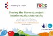 Sharing the Harvest project: Interim evaluation results