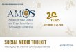 SOCIAL MEDIA TOOLKIT - AMOS Conference