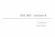 ChE 367: Lecture 4 - Washington University in St. Louis