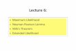 Lecture 6 - University of Oxford
