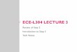 ECE-L304 Lecture 3