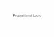 Propositional Logic - CS Department