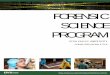 FORENSIC SCIENCE PROGRAM