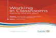 Working in Classrooms