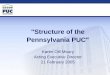 Structure of the Pennsylvania PUC