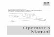 Operator’s Manual - Apex Instruments