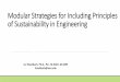 Modular Strategies for Including Principles of 