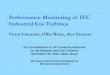 Performance Monitoring of IEC Industrial Gas Turbines