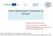 Dairy Wastewater Treatment in Poland