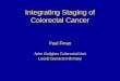 Staging of Colorectal Cancer Dukes’ Stage
