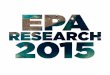 EPA Research 2015 Yearbook